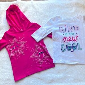 Carter’s girls long sleeve shirt. Size 5